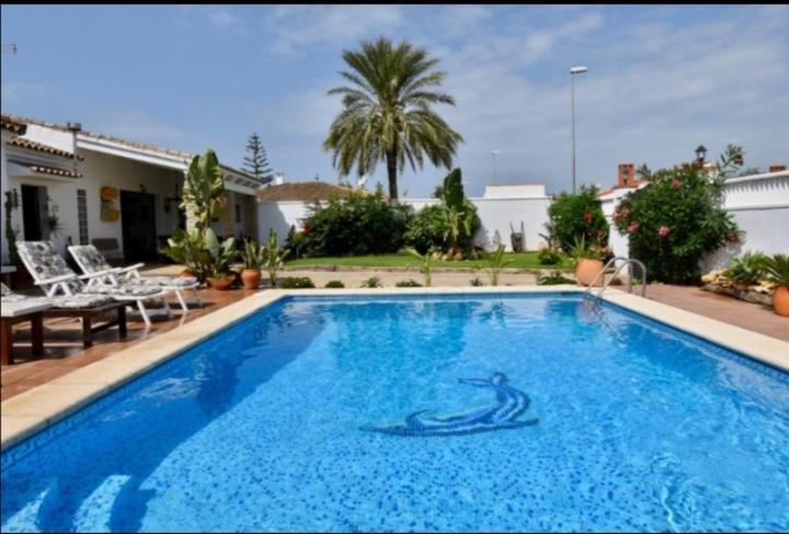 Villa Mencal Chiclana de la Frontera Buitenkant foto