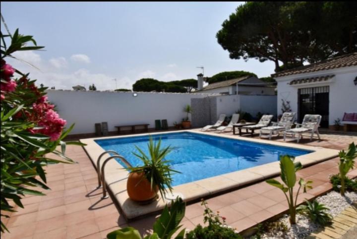 Villa Mencal Chiclana de la Frontera Buitenkant foto