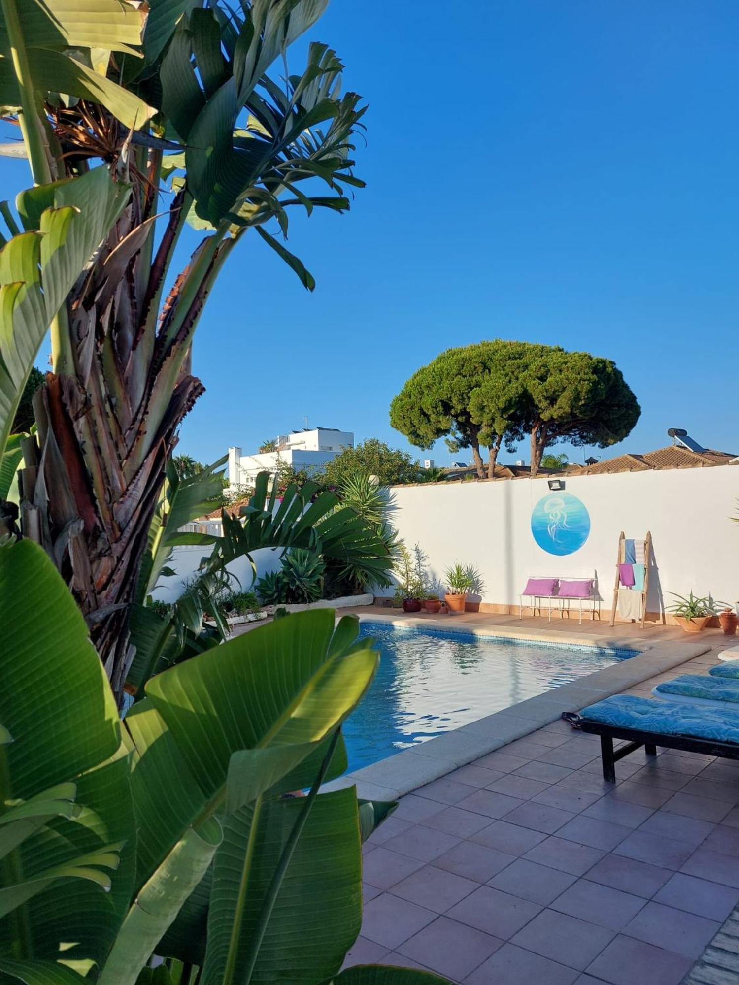 Villa Mencal Chiclana de la Frontera Buitenkant foto